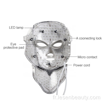 Masque de thérapie LED Serrer la peau de la peau de la peau